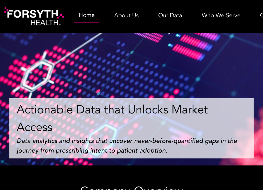 Forsyth Health website