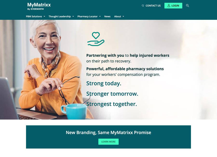 MyMatrixx by Evernorth website